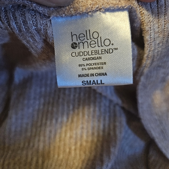 Light Pink Cuddleblend Cardigan - Picture 3 of 6